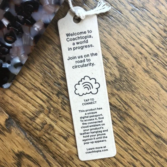 COACH Mini Wavy Dinky COACHTOPIA Leather - Picture 11 of 14